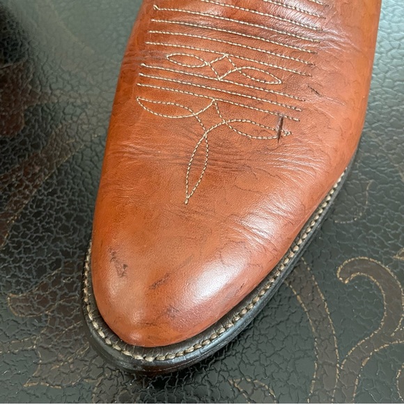 Tony Lama Vintage Western Boots men’s size 8EEE - Picture 8 of 10